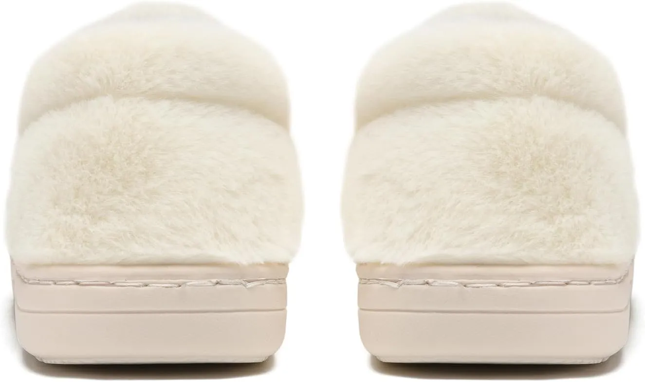 Kids Smile Face Slippers for Boys Girls, Cute Plush Fuzzy Toddler Infant Happy Face Slippers, Indoor Outdoor Non-slip Robber Sole with Memory Foam Warm Pillow House Shoes