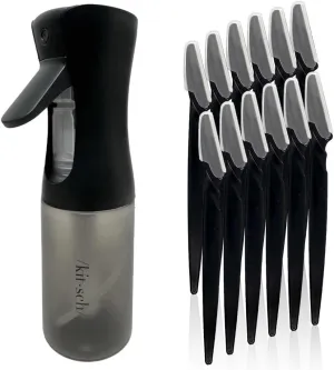 Kitsch Continuous Spray Bottle & Dermaplaning Tool