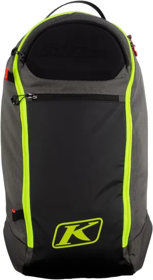 KLIM Krew 16 Pack Technical Snowmobile Backpack - Castlerock - Hi-Vis