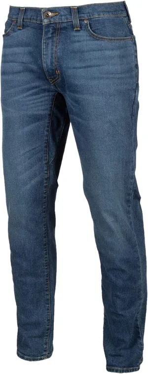 KLIM Men's K Forty 3 Tapered Stretch Abrasion/Cut Resistant Denim Motorcycle Pants