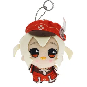 KOOLIYA Small Size Genshin Impact Figure Plush Doll - Klee (4 inch), Keychain Anime Figure Soft Stuffed Gift for Game Fans (Klee)
