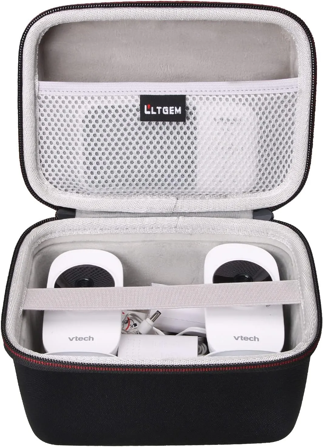 L LTGEM Baby Monitor Travel Case for Kidsneed/Babysense/VTech/Infant Optics DXR-8 PRO Baby Monitor (Case Only)
