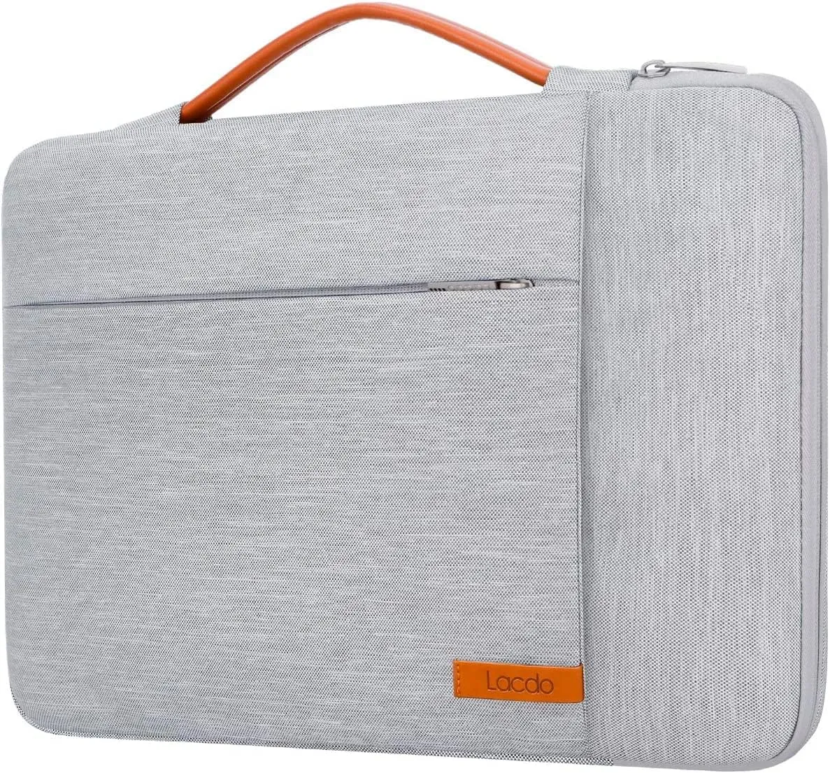 Lacdo 360° Protective Laptop Sleeve Case for 13 inch New MacBook Air M4 A3240 2025, M3 A3113, M2 A2681, M1 A2337 | 13" MacBook Pro M2/M1 A2338 A2251 | 13" iPad Air M3 / iPad Pro M4 Computer Bag, Gray