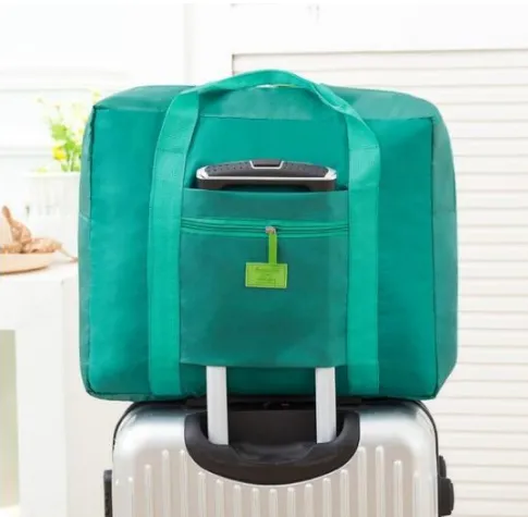 Large Capacity Foldable Nylon Travel Bag (Multiple Colors)