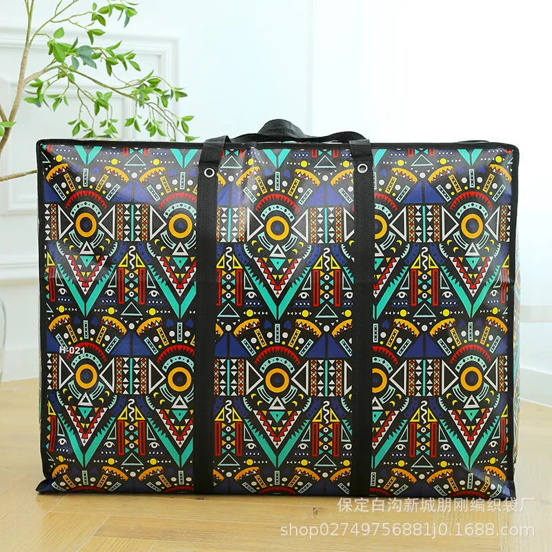 Large Capacity Moving Waterproof Oxford Cloth Storage Reinforced Portable Bags