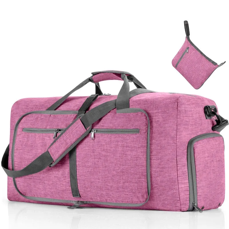Large Capacity Travel Duffel Bag | Waterproof Oxford Shoulder Sports Bag