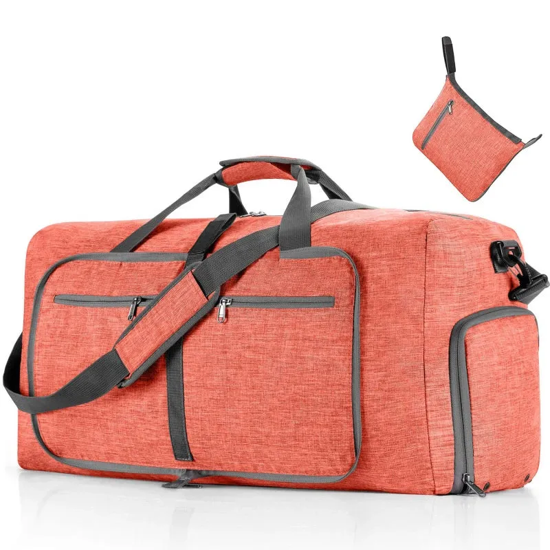 Large Capacity Travel Duffel Bag | Waterproof Oxford Shoulder Sports Bag