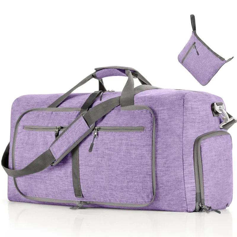 Large Capacity Travel Duffel Bag | Waterproof Oxford Shoulder Sports Bag