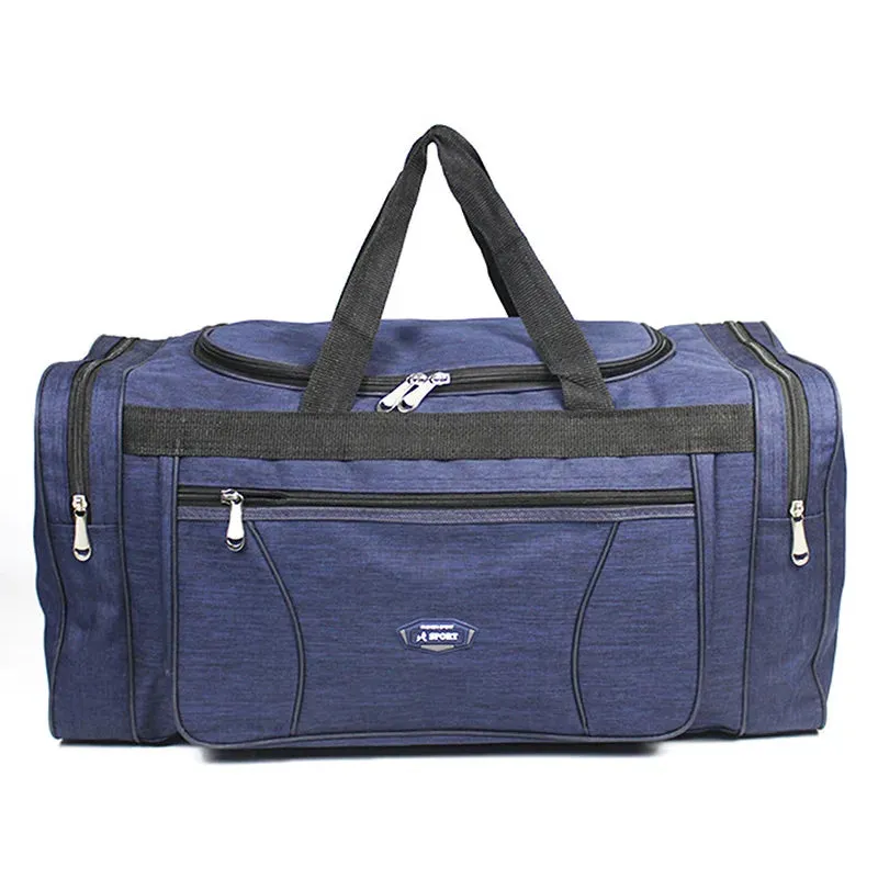 Large Capacity Travel Duffel Bag | Waterproof Oxford Shoulder Sports Bag