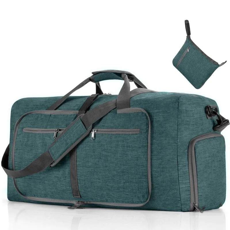 Large Capacity Travel Duffel Bag | Waterproof Oxford Shoulder Sports Bag