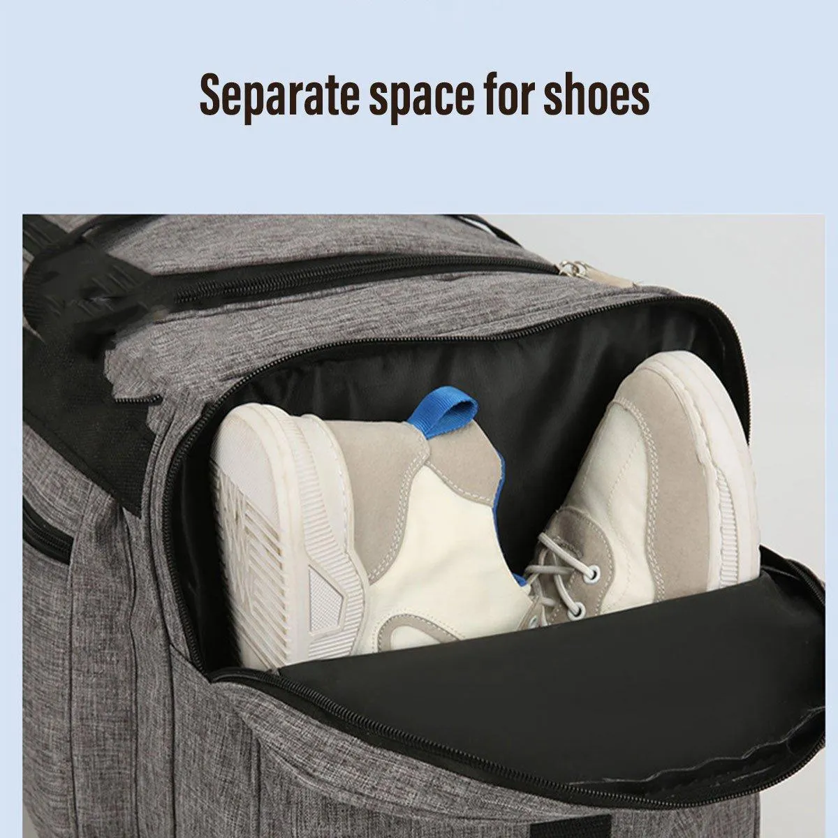 Large Capacity Waterproof Travel Luggage Bag Lightweight Foldable Handbag