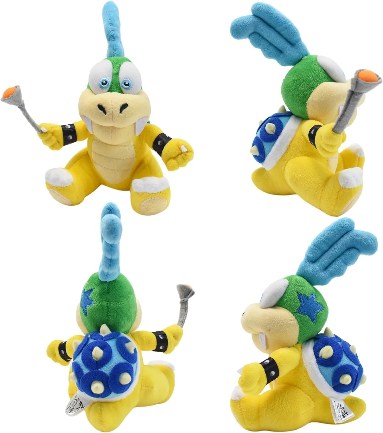 Larry Koopa 7" Plush Stuffed Animals Toy Doll Halloween Cute Plushies Toddler Toys