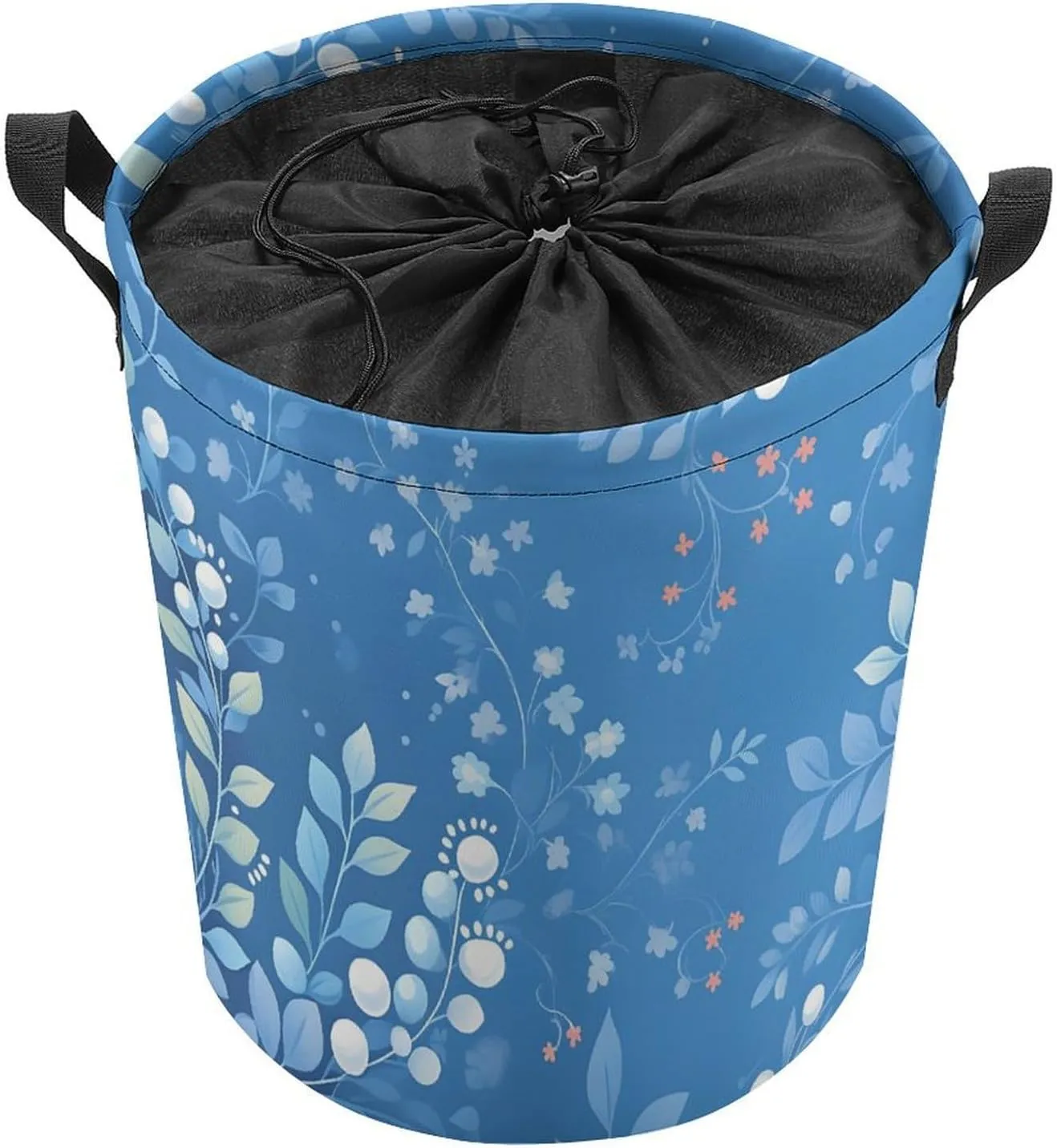 Laundry Hampers, Large Drawstring Laundry Bag, Removable Laundry Bags, Collapsible Storage Bin with Handles for Home Organization, Kids Room, Nursery Pattern