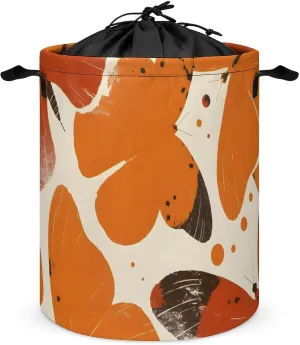 Laundry Hampers, Large Drawstring Laundry Bag, Removable Laundry Bags, Collapsible Storage Bin with Handles for Home Organization, Kids Room, Nursery Vertebrate