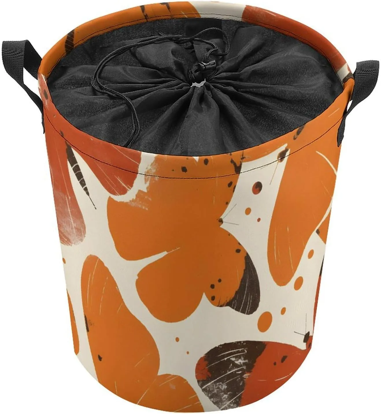 Laundry Hampers, Large Drawstring Laundry Bag, Removable Laundry Bags, Collapsible Storage Bin with Handles for Home Organization, Kids Room, Nursery Vertebrate