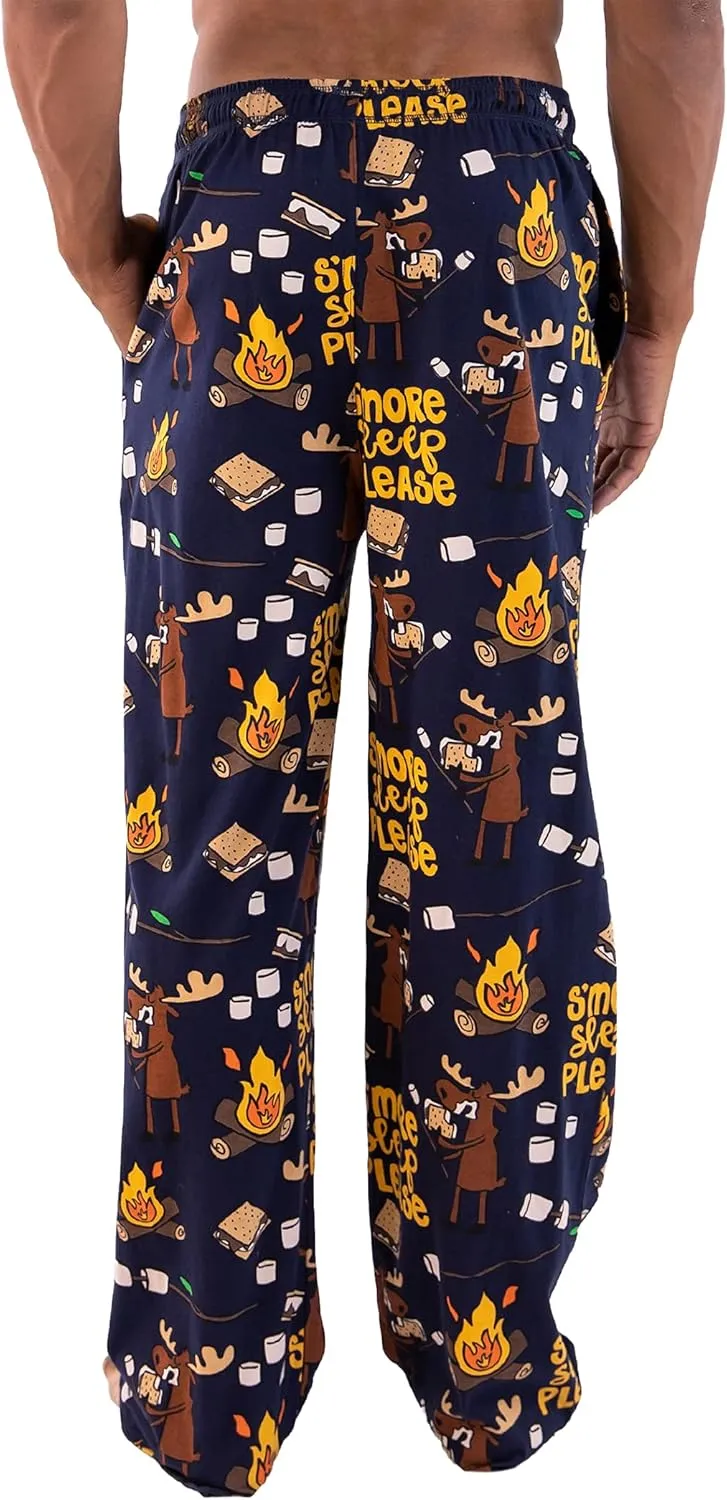 Lazy One Animal Pajama Pants for Men, Men's Separate Bottoms, Lounge Pants