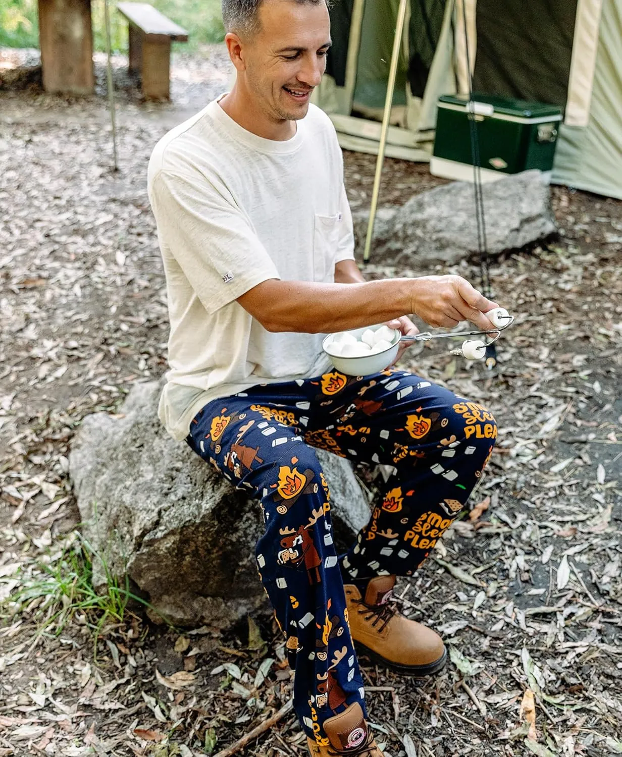 Lazy One Animal Pajama Pants for Men, Men's Separate Bottoms, Lounge Pants