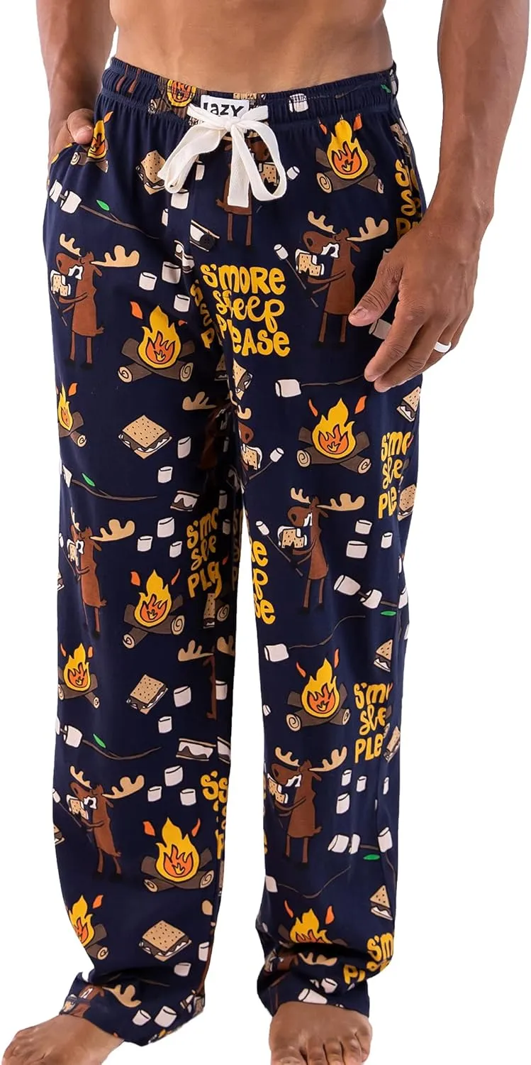 Lazy One Animal Pajama Pants for Men, Men's Separate Bottoms, Lounge Pants