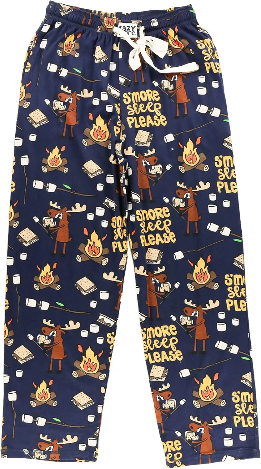 Lazy One Animal Pajama Pants for Men, Men's Separate Bottoms, Lounge Pants