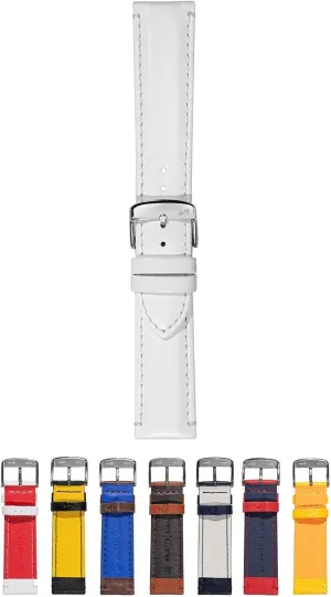 Linea Sport Collection Rowing Unisex Genuine Calfskin Leather Strap A01X5274C91