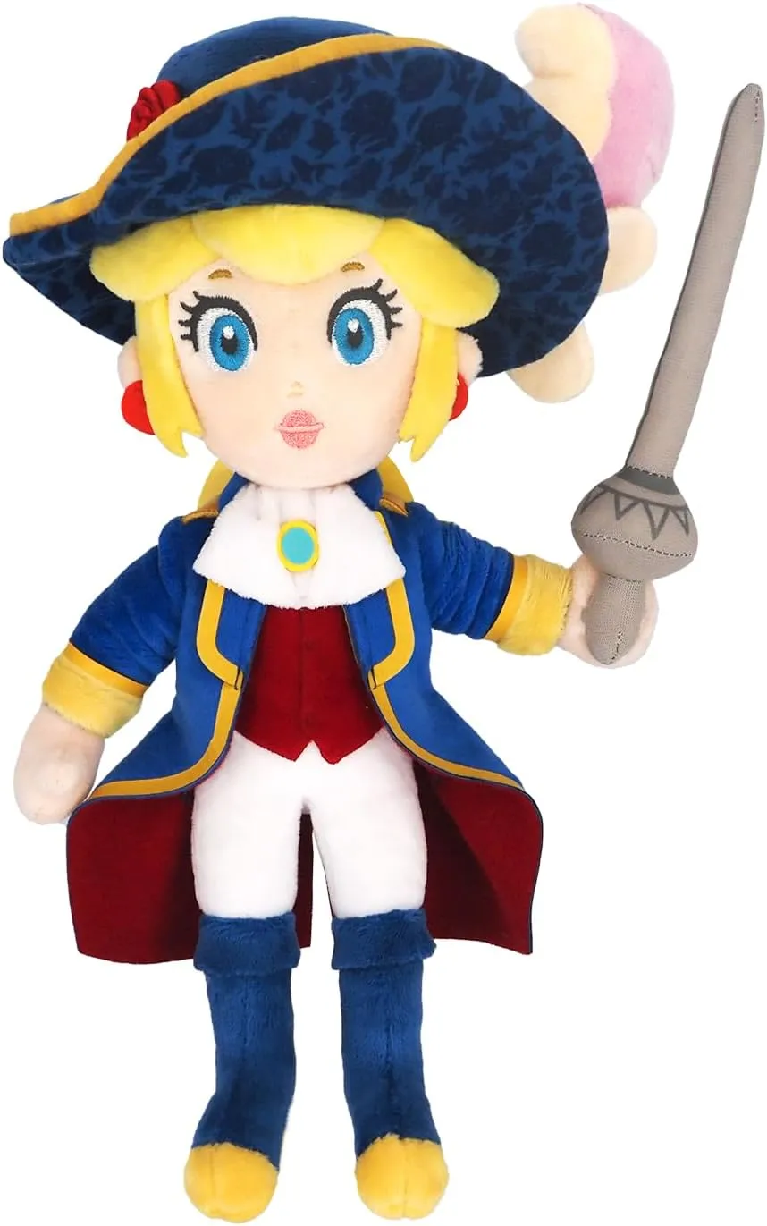 Little Buddy 1998 Princess Peach: Showtime! Swordfighter Peach 11" Plush
