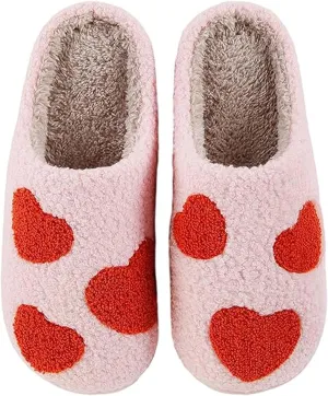 LNERIP Animal Slippers Fruit Slippers Plant Slippers Various Cartoon Patterns Fluffy Soft Memory Foam Retro Indoor Outdoor Home Couple Shoes