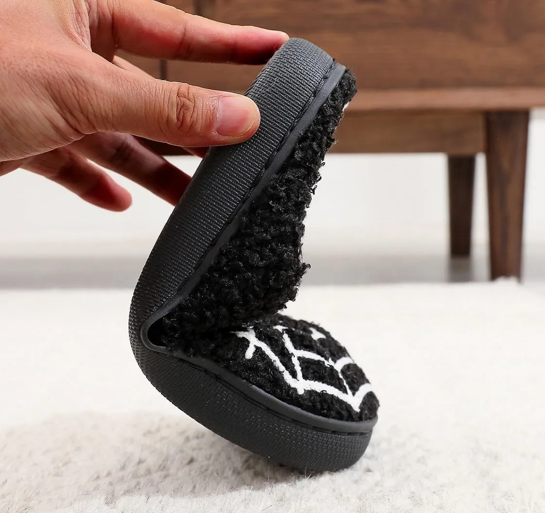 LNERIP Slippers Winter Womens Mens Fluffy Plush Slippers Animals Cute Cartoon House Slippers Cuddly Warm Shoes Indoor Outdoor Girls Women