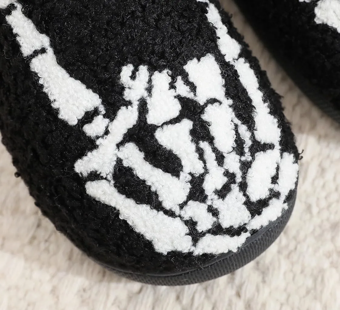 LNERIP Slippers Winter Womens Mens Fluffy Plush Slippers Animals Cute Cartoon House Slippers Cuddly Warm Shoes Indoor Outdoor Girls Women