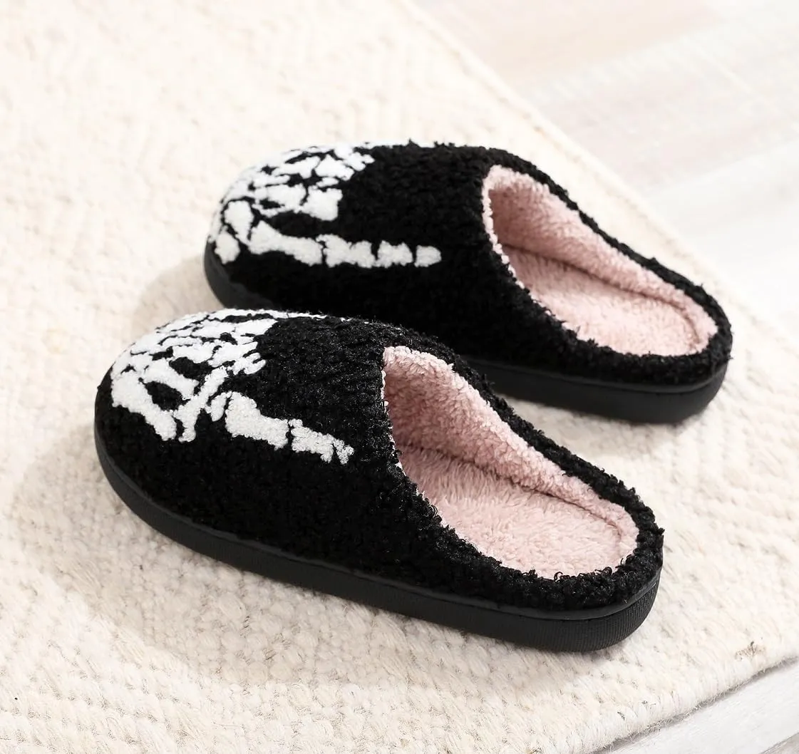LNERIP Slippers Winter Womens Mens Fluffy Plush Slippers Animals Cute Cartoon House Slippers Cuddly Warm Shoes Indoor Outdoor Girls Women