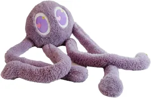 Long Legs Octopus, Large Stuffed Animal Octopus Plush Toy, Pillow, Cushion, Soft Octopus Stuffed Sea Animal, Children's Gift (39 inches high Purple)