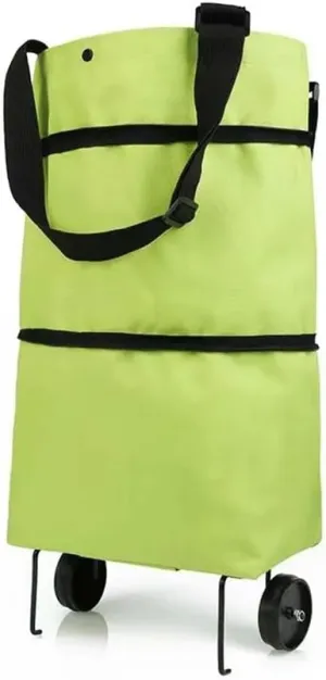 Lotus Trolley Bags for Shopping Cart,Height Under 67 Inches,Foldable Cart Shopping Bag with Wheels and Zipper Reusable Grocery Bags Foldable.