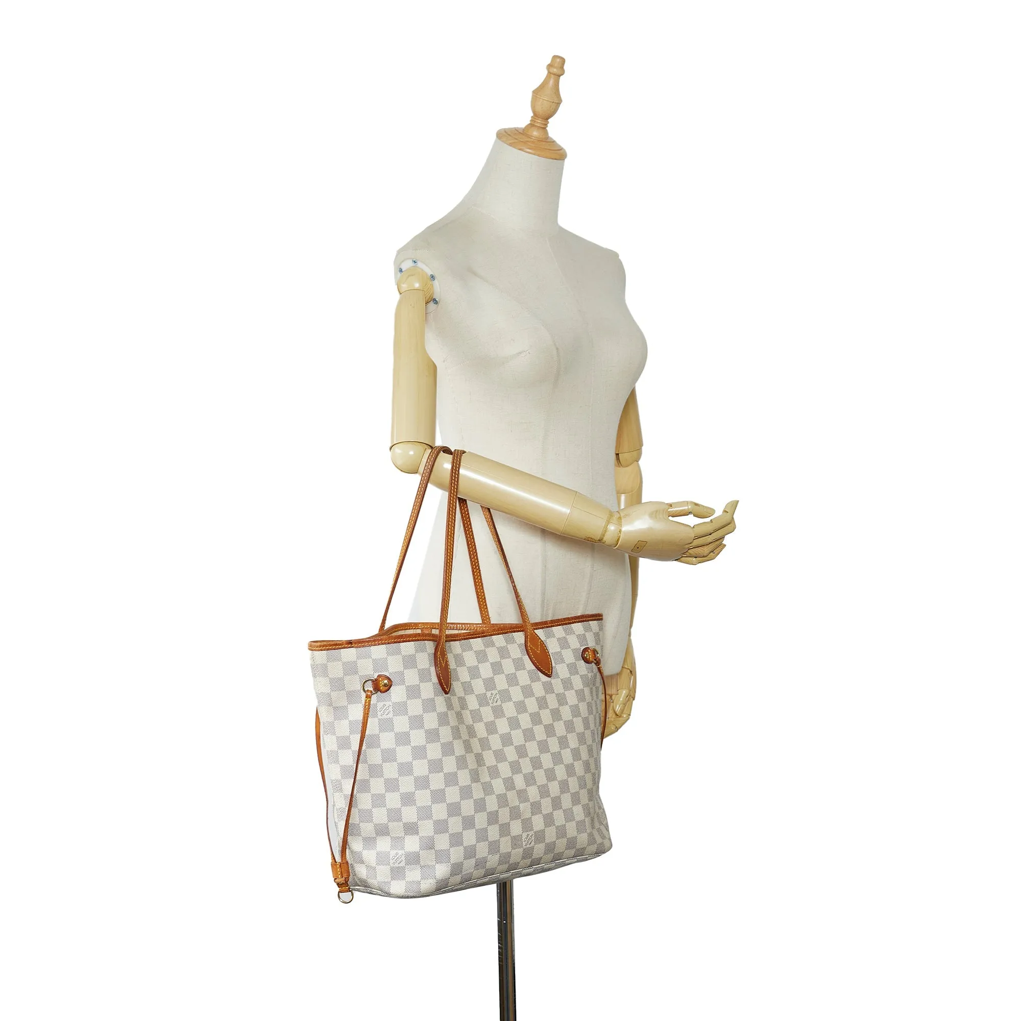 Louis Vuitton Neverfull MM Damier Azur Canvas