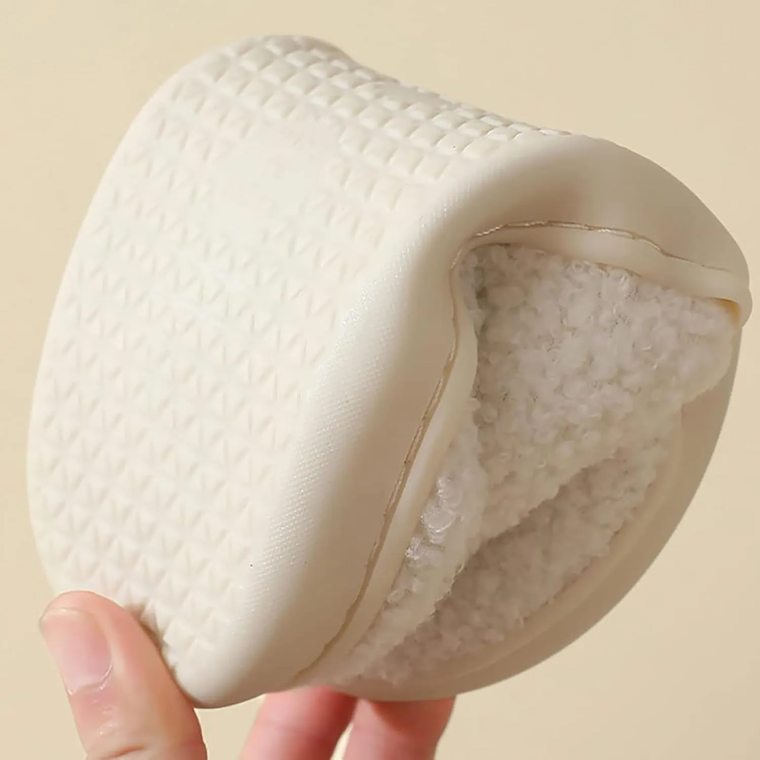Love Plush Heart Shaped Memory Foam Couple Slippers