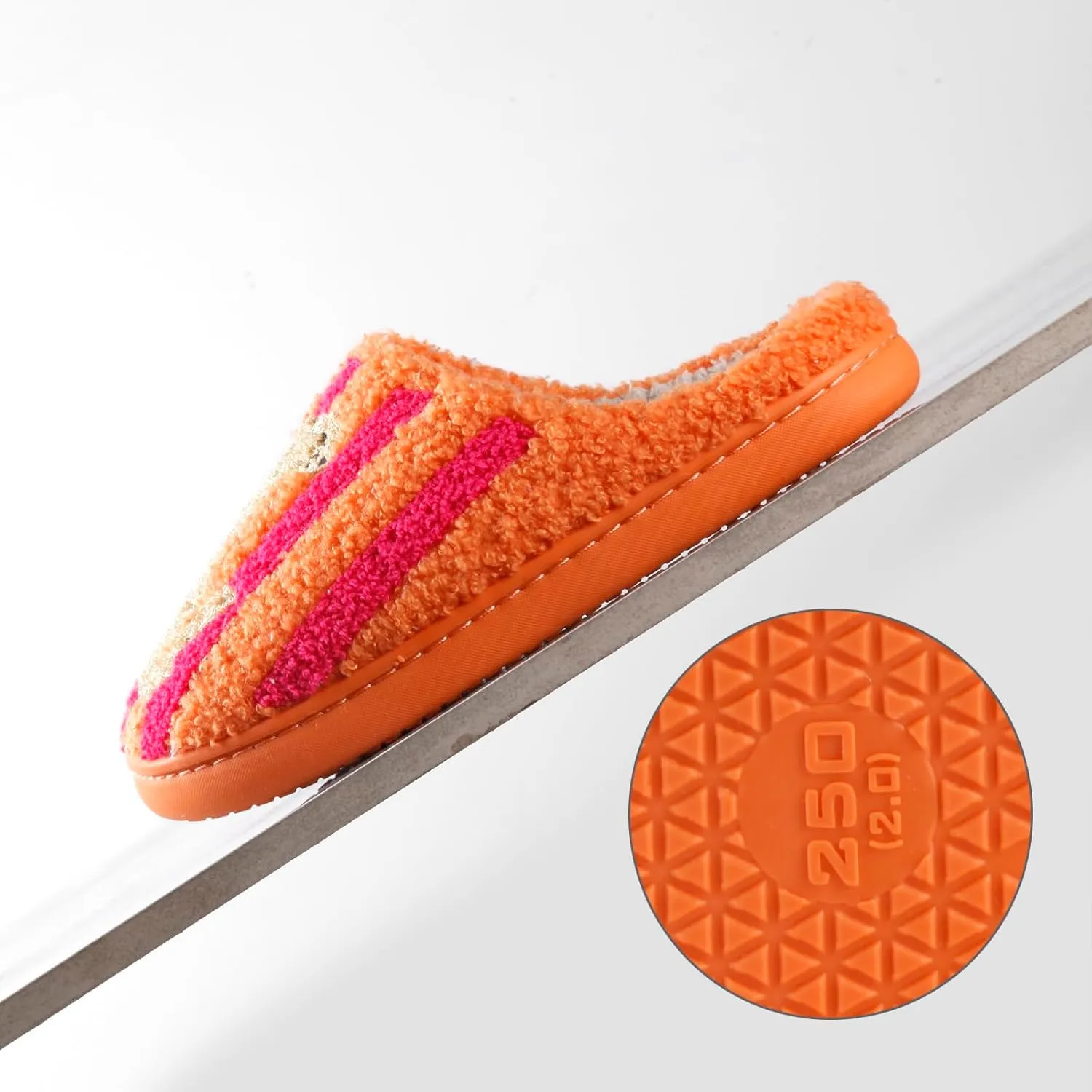 Love Plush Heart Shaped Memory Foam Couple Slippers