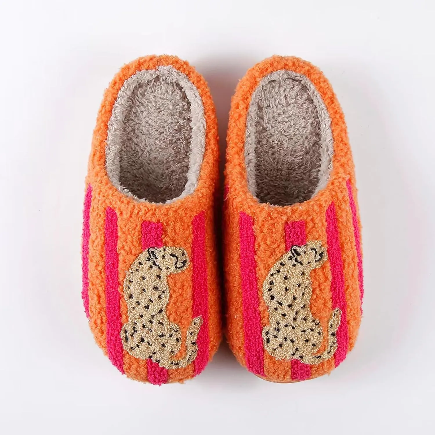 Love Plush Heart Shaped Memory Foam Couple Slippers