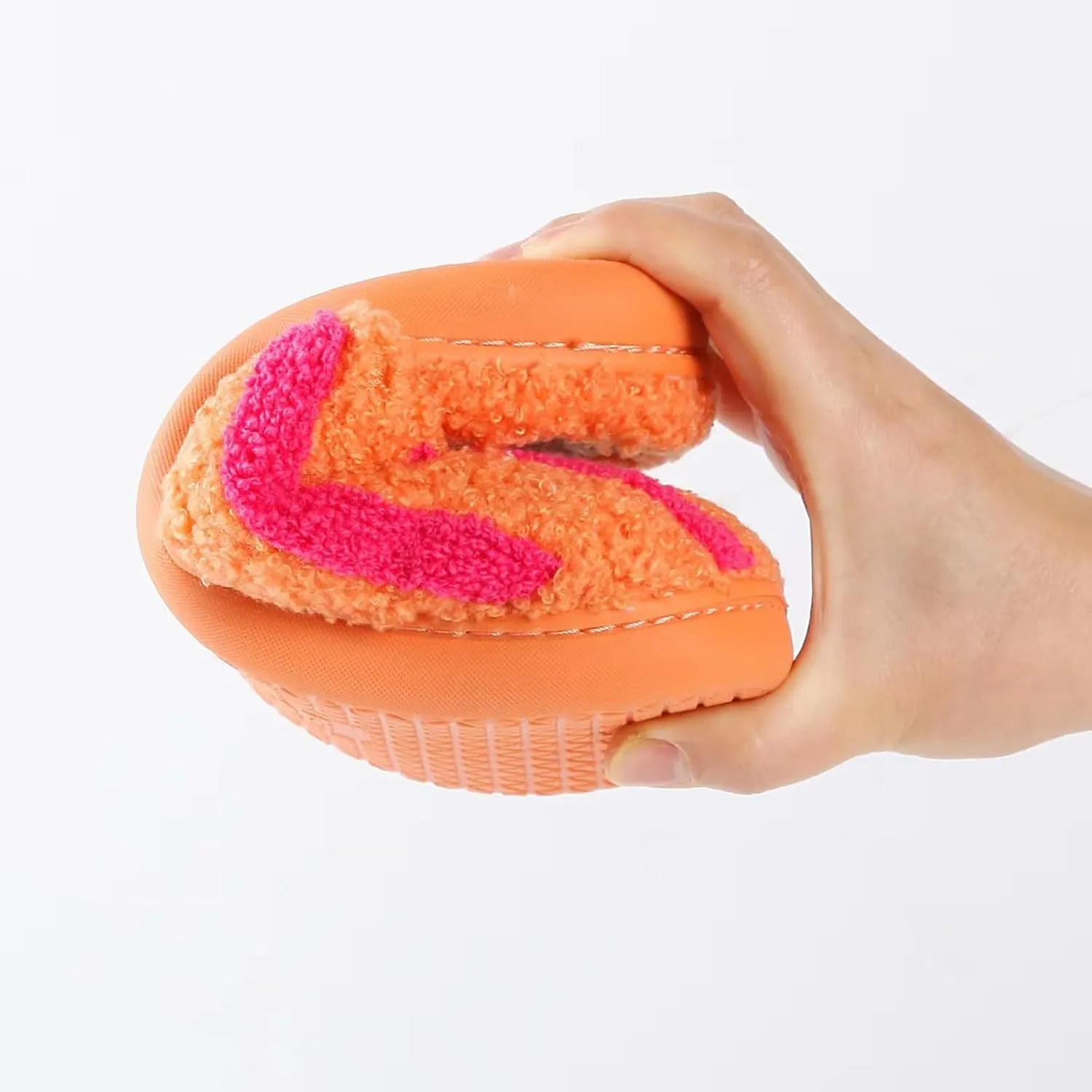 Love Plush Heart Shaped Memory Foam Couple Slippers