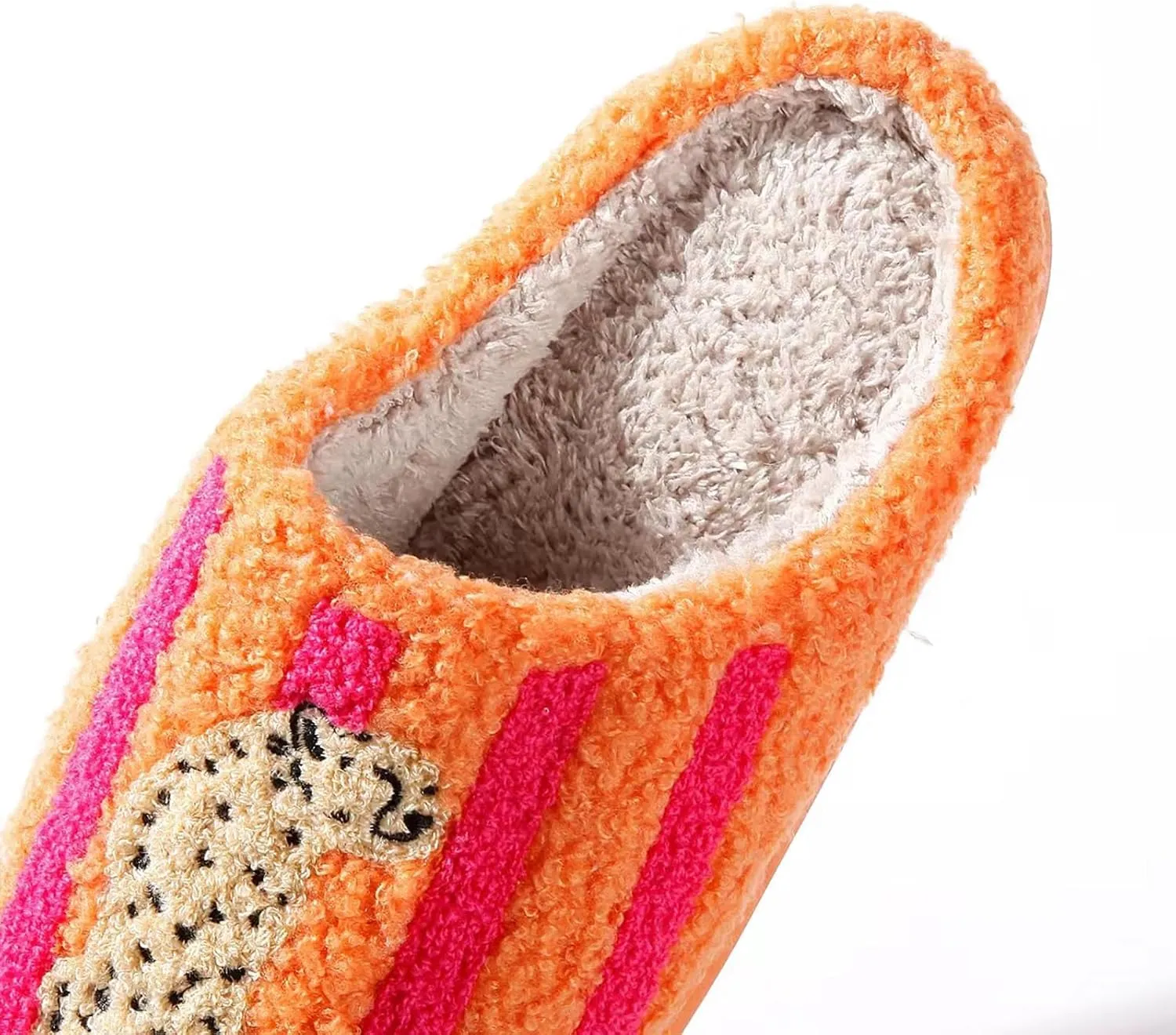 Love Plush Heart Shaped Memory Foam Couple Slippers
