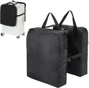 Luggage Expansion Organizer Bags or Travel Accessories Bag, Large Capacity Travel Organizers with Pockets, Dustproof and Wear-Resistant, Suitcase Harness with Adjustable Straps