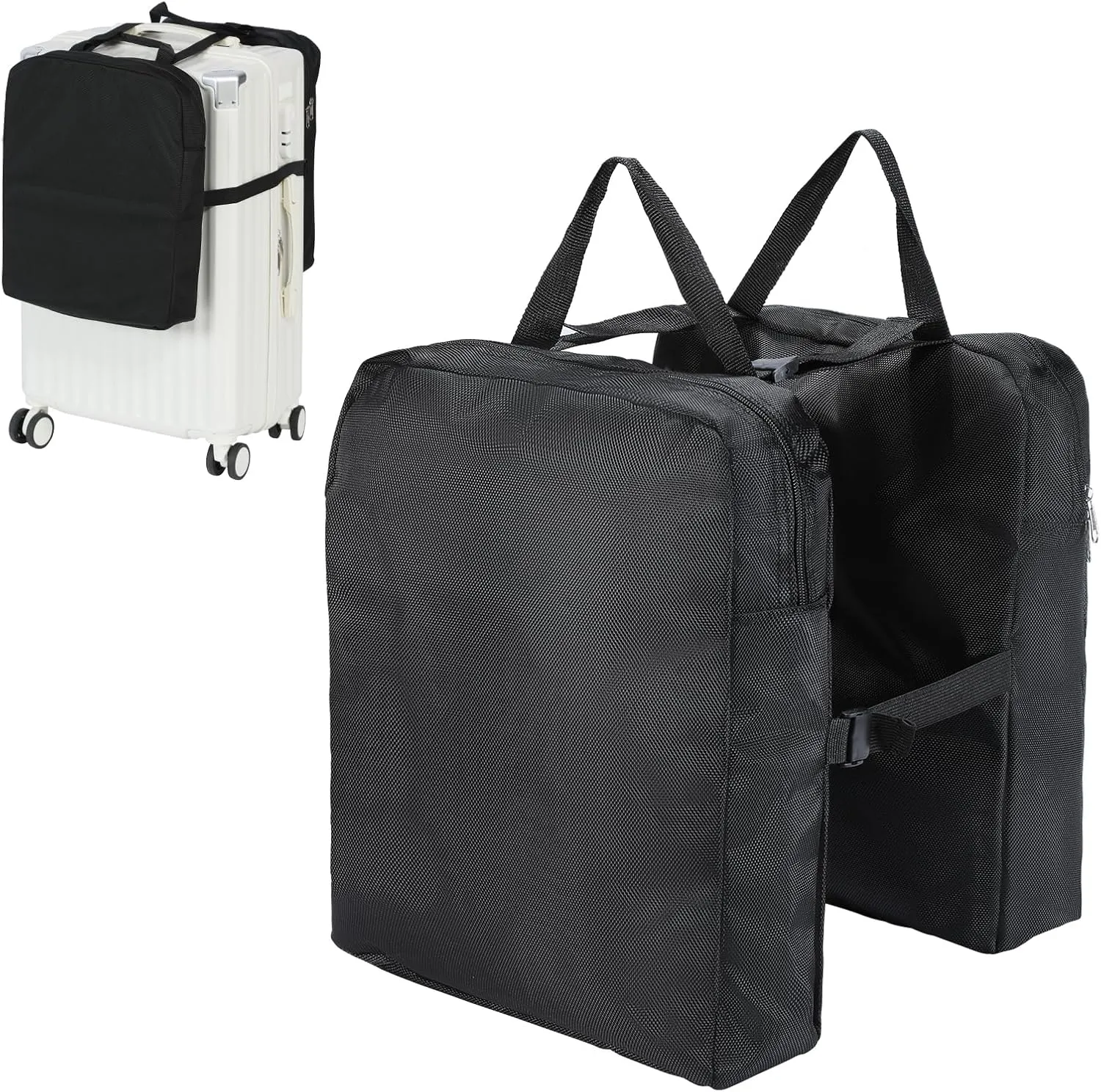 Luggage Expansion Organizer Bags or Travel Accessories Bag, Large Capacity Travel Organizers with Pockets, Dustproof and Wear-Resistant, Suitcase Harness with Adjustable Straps