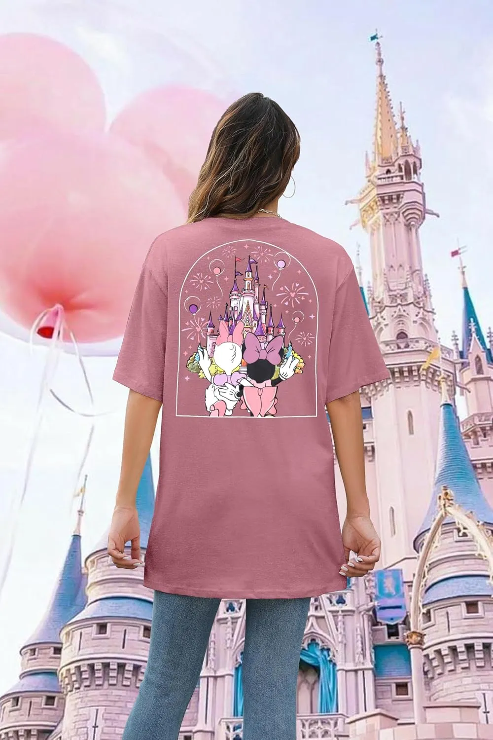 Magic Kingdom Shirt Women Girls Just Wanna Have Fun Shirt Girls Trip T-Shirt Cute Magical Tee Summer Vacation Tops