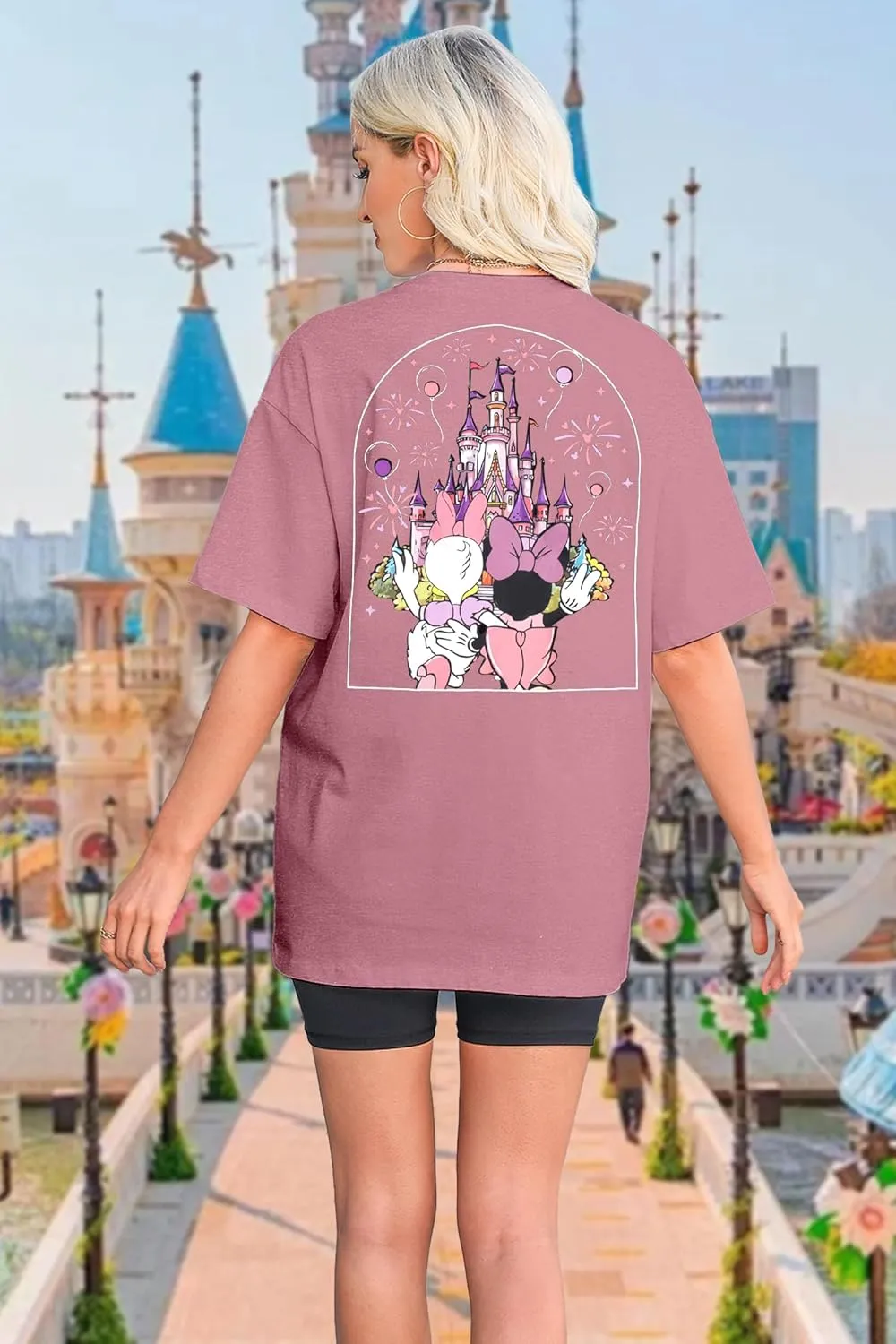Magic Kingdom Shirt Women Girls Just Wanna Have Fun Shirt Girls Trip T-Shirt Cute Magical Tee Summer Vacation Tops