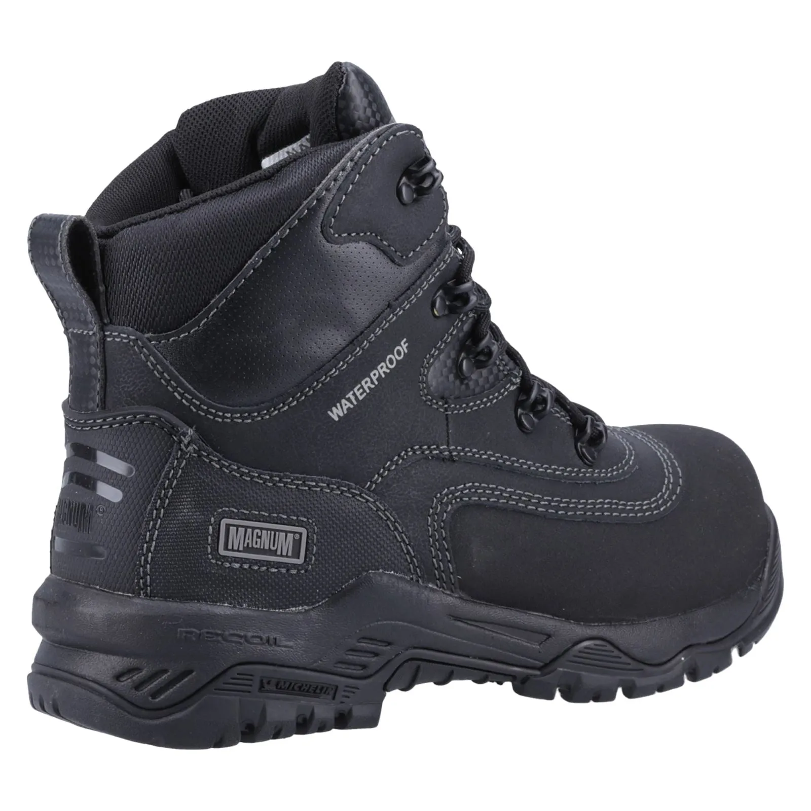 Magnum Unisex Broadside 6.0 CT CP WP Safety Boot in Black