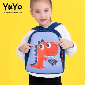 Male and female children's schoolbag kindergarten 1-3 year old backpack diving material new