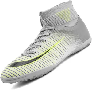 MEBAMY Soccer Cleats for Mens Womens Turf Soccer Shoes SD
