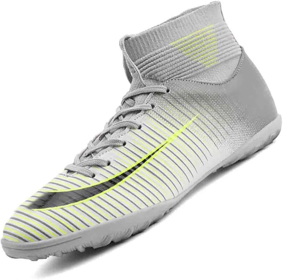 MEBAMY Soccer Cleats for Mens Womens Turf Soccer Shoes SD