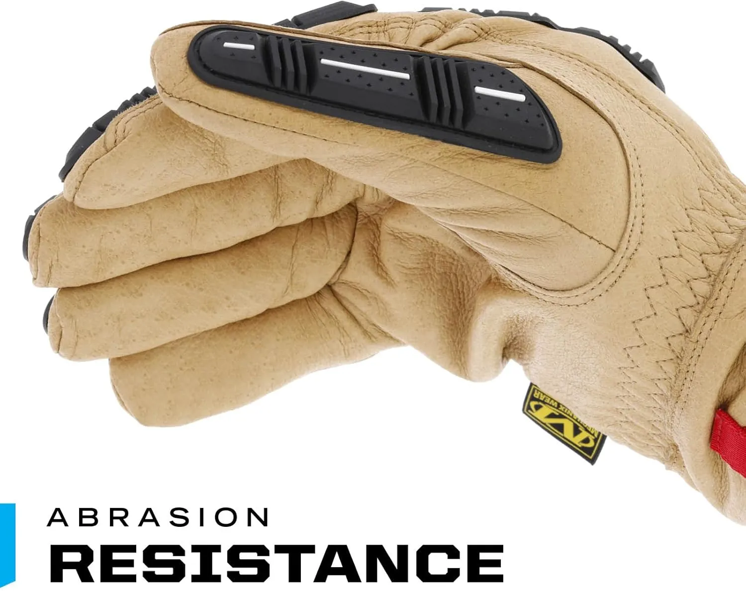 Mechanix Wear: Durahide M-Pact Driver F9-360 Leather Work Gloves: All Around A9 Cut Resistance, Abrasion Resistance, Impact Protection (Large, Brown)