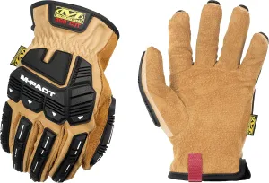 Mechanix Wear: Durahide M-Pact Driver F9-360 Leather Work Gloves: All Around A9 Cut Resistance, Abrasion Resistance, Impact Protection (Large, Brown)