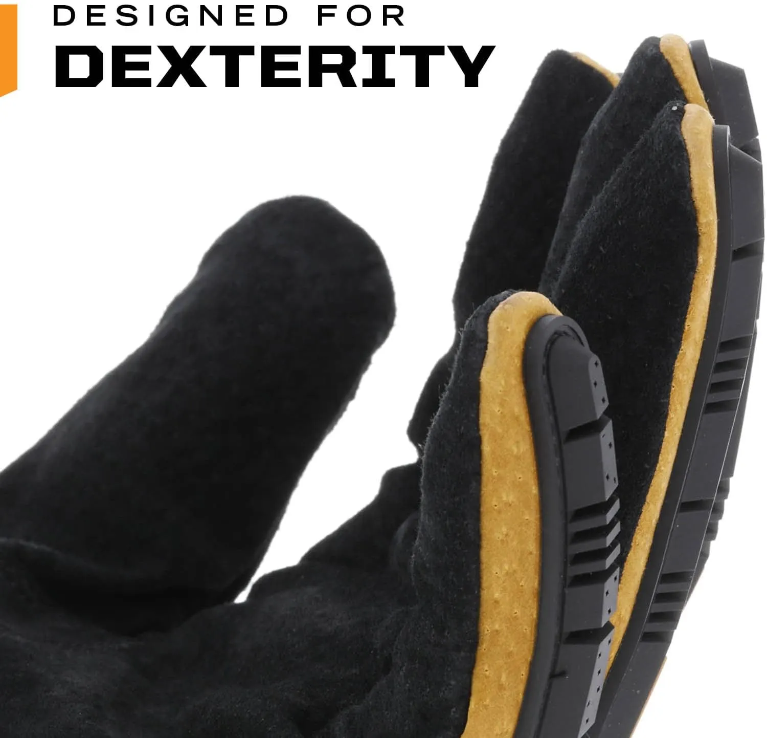 Mechanix Wear: Durahide M-Pact Leather Driver C4-360 - All Around A4 Cut Resistance, Abrasion Resistance