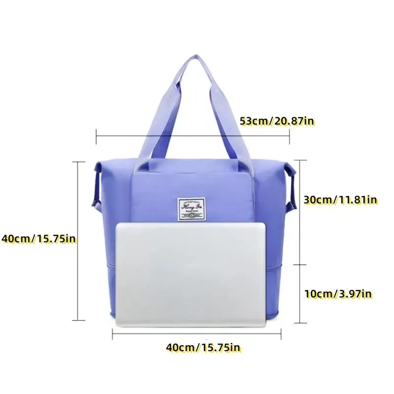 Medium Size Luggage – Foldable Large Capacity Travel Duffel