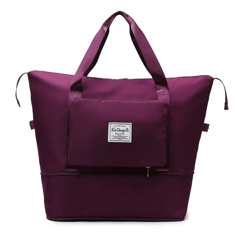 Medium Size Luggage – Foldable Large Capacity Travel Duffel